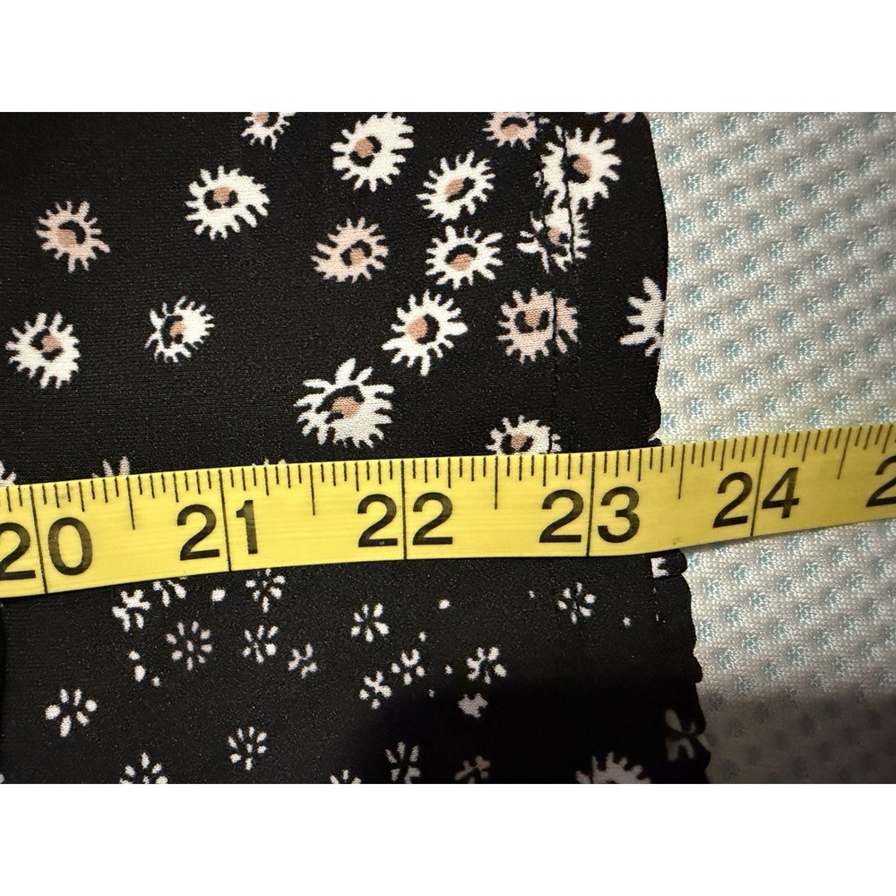 Karl Lagerfield Pullover Top W V Neck And Covered Buttons No Size Tag See Pics - Picture 12 of 12